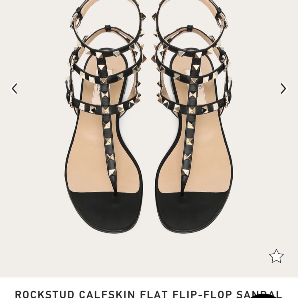 🖤 Valentino Rockstud Sandals